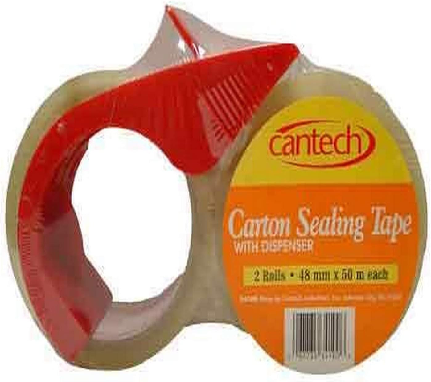 Cantech 34100 48mm Cantech 34100 Carton Sealing Tape Econo Dispenser