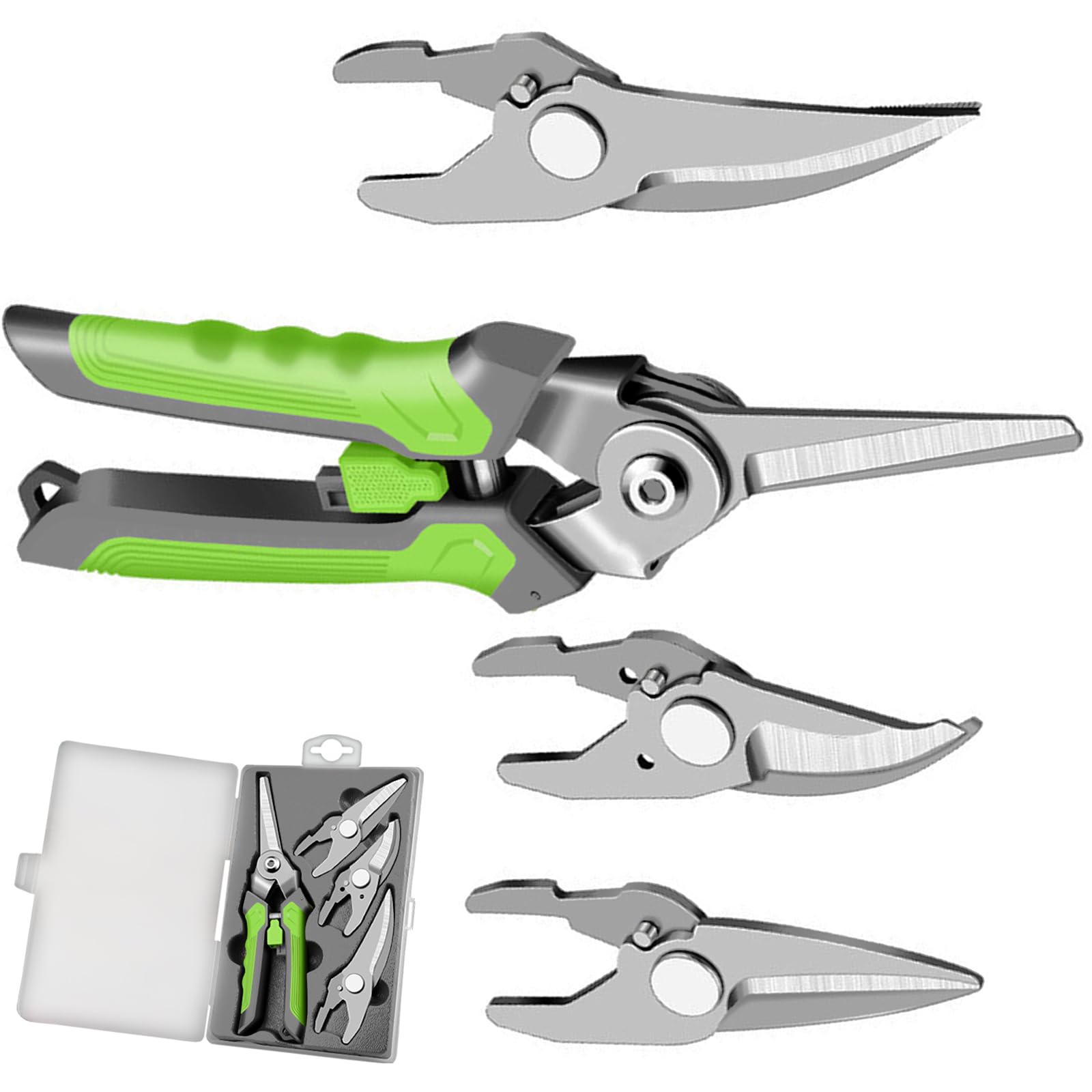Kalttoy Handheld Garden Scissors Pruning Shears Set With High Hardness Tool Steel For Cutting Of Branches And Flowers Ergonomic Handle Shears