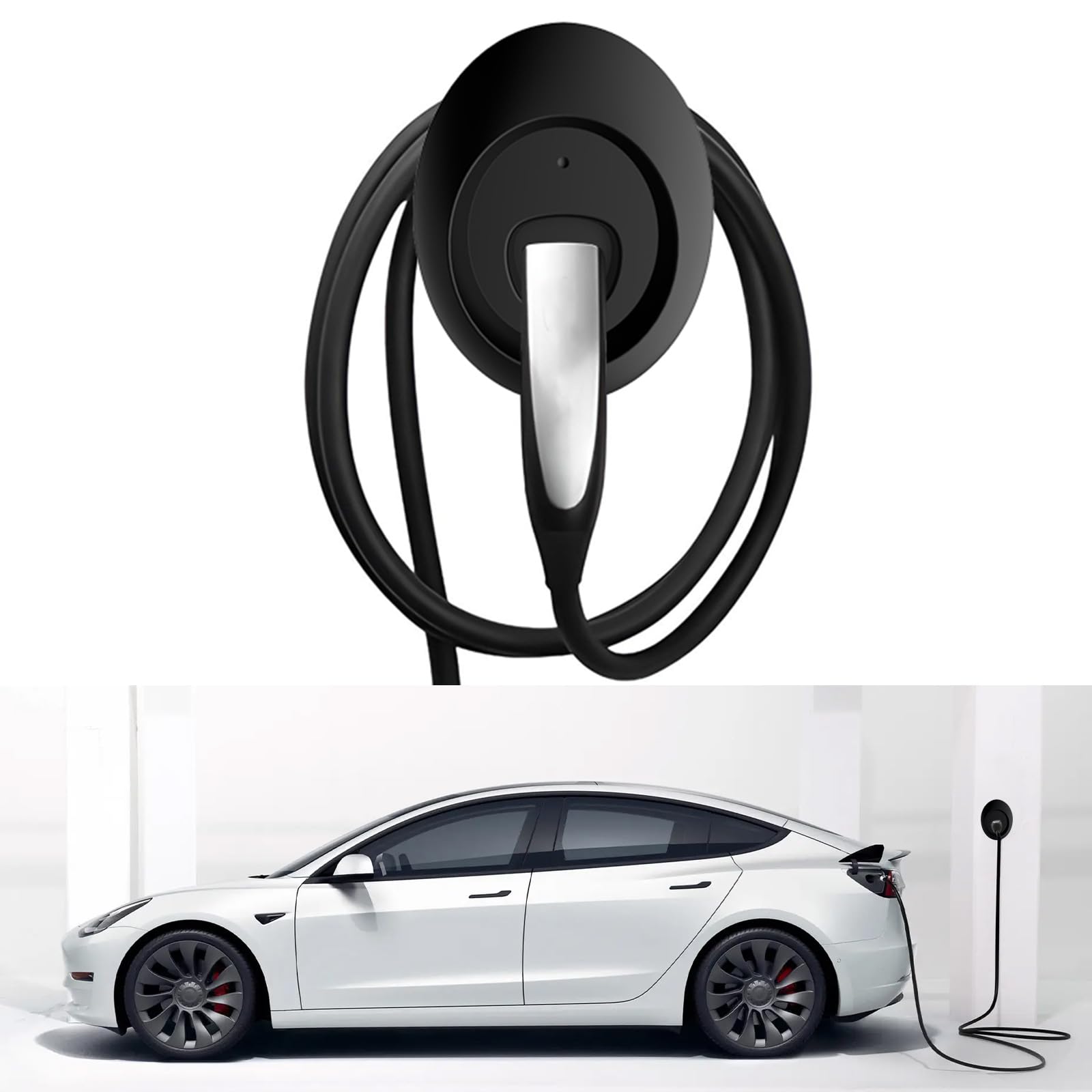 Amazon.co.jp: Tesheer 充電ケーブルホルダー TeslaモデルS/3/Y/X用