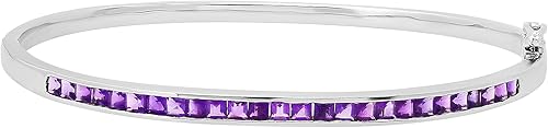 Dazzlingrock Collection Pulsera de plata de ley 925 para mujer