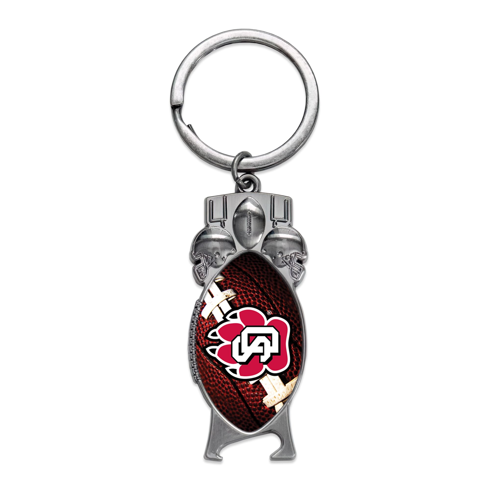 Rico Industries NCAA South Dakota Coyotes Sculpted Bottle Opener Keychain -Great Gift Item