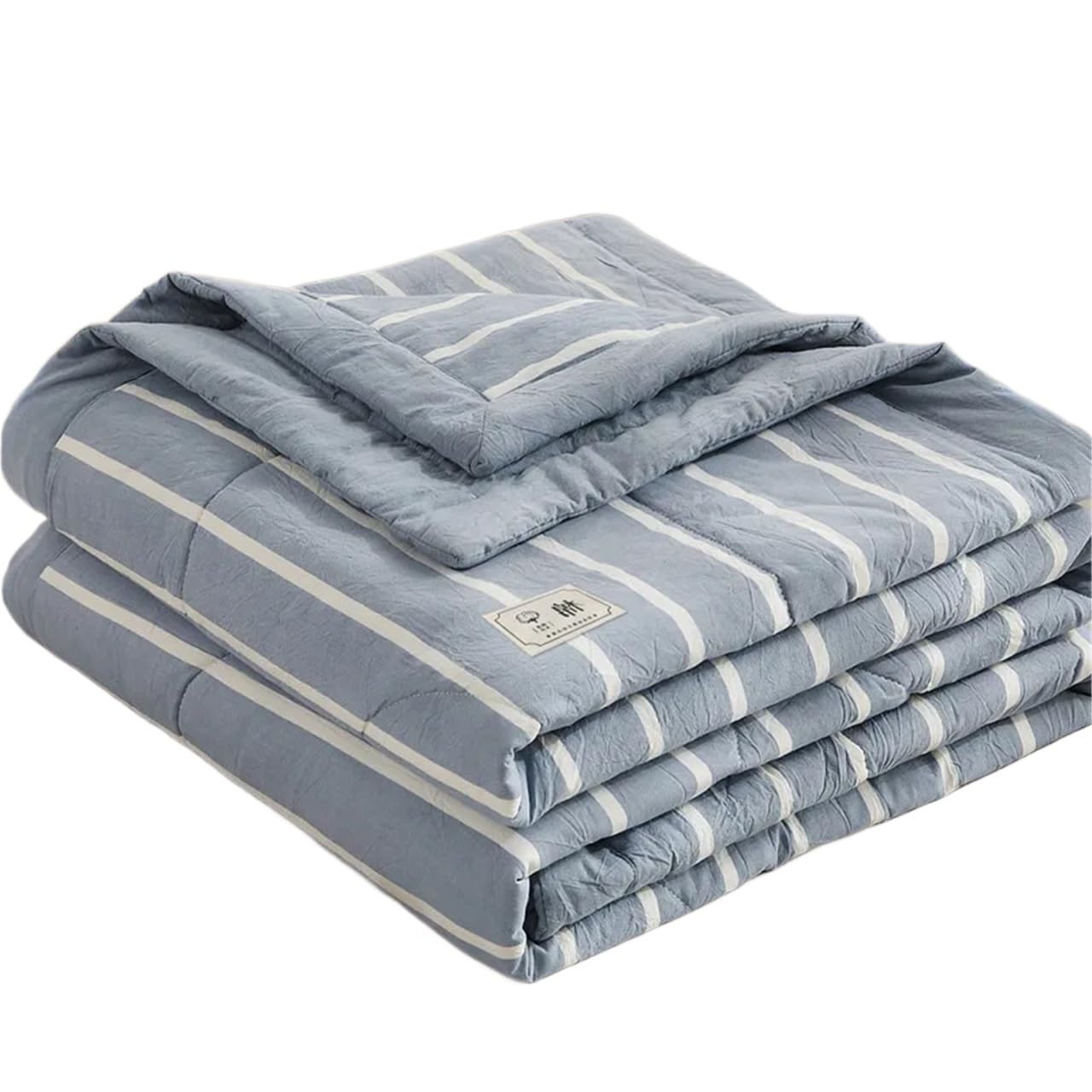 IUVYTA Summer Duvet Plaid Summer Cool Thin Quilt Single Double Air Conditioning Soft Lightweight Comforter Queen Blanket Bedspread(07,180x200cm-1pc)