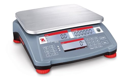 Ohaus RC31P6 Ranger - Báscula de banco de 3000 unidades, 13.2 lbs