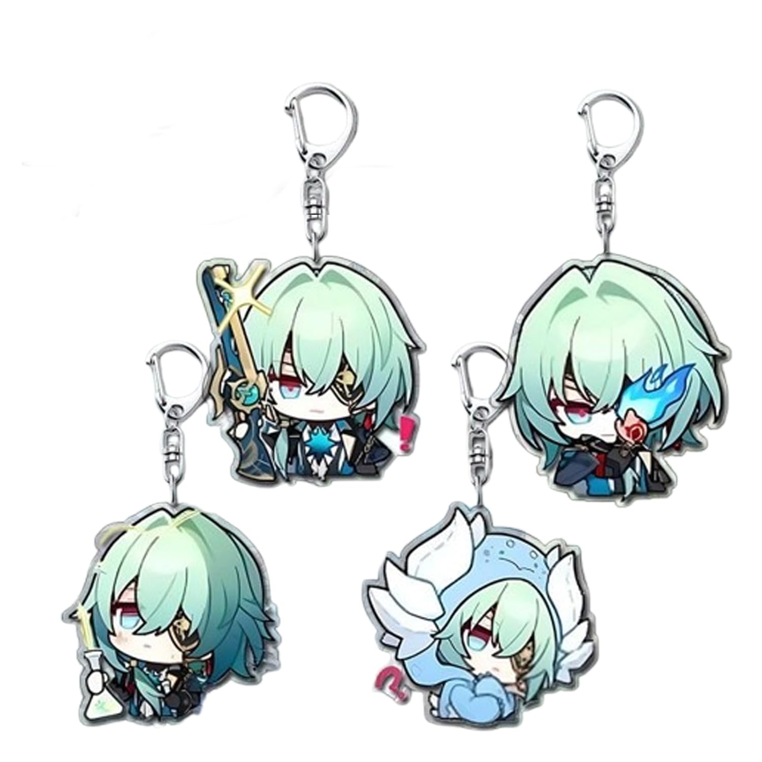 Amazon.co.jp: 崩壊スターレイル アナイクス キーホルダー 4個セット