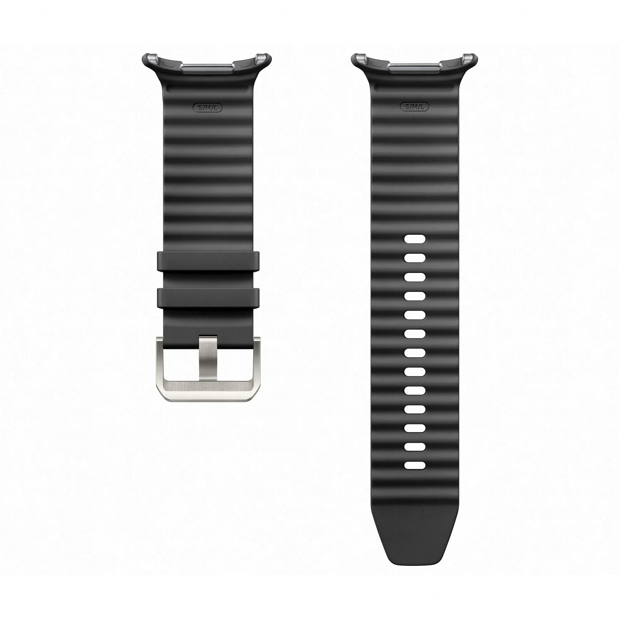 Samsung PeakForm Band Cinturino sportivo ed elegante per Galaxy Watch Ultra, Dark Gray