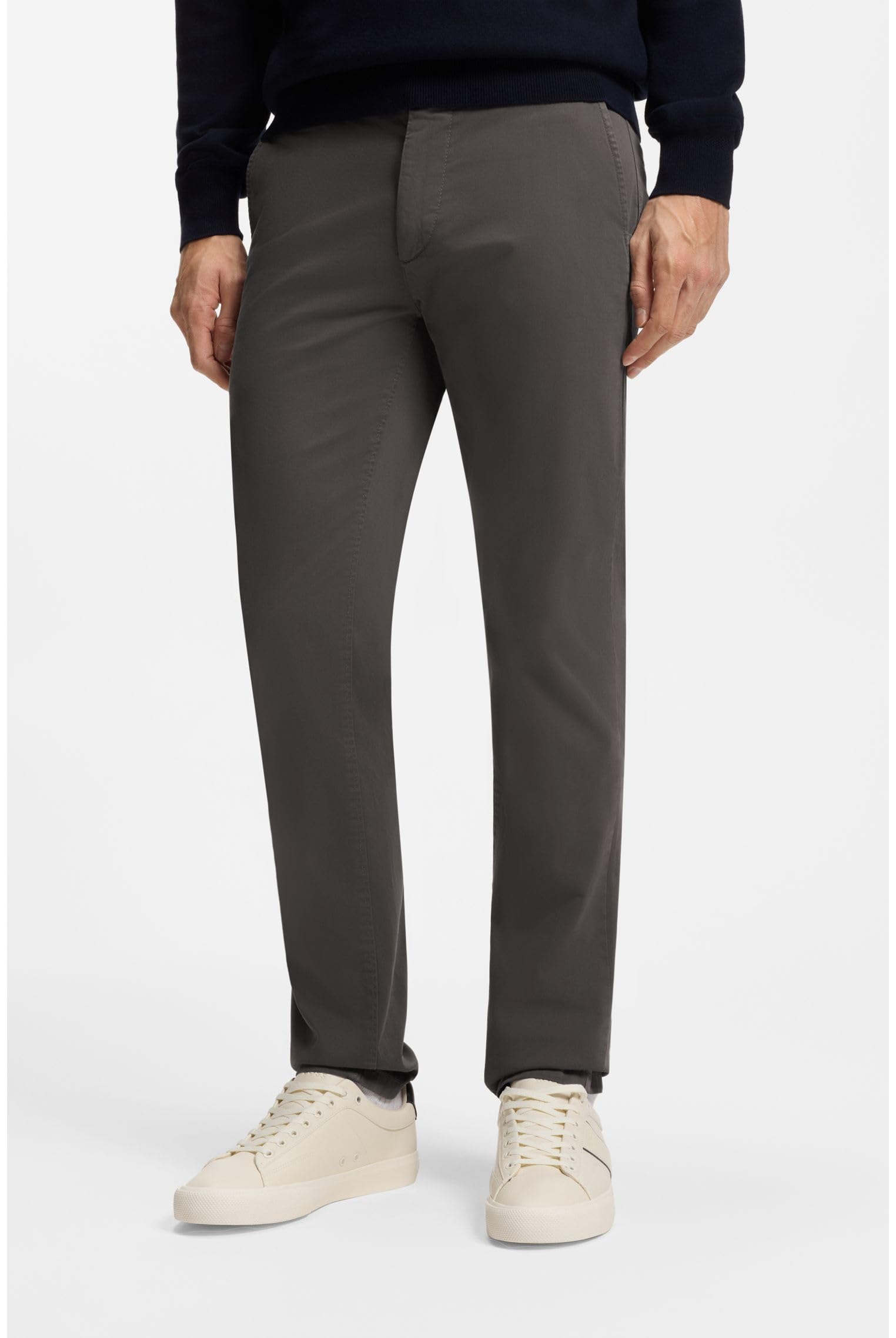 Boss ORANGE Chinohose Slim-fit Aus komfortabler Stretch-Baumwolle und mit praktischen Gesäßtaschen – Bild 4