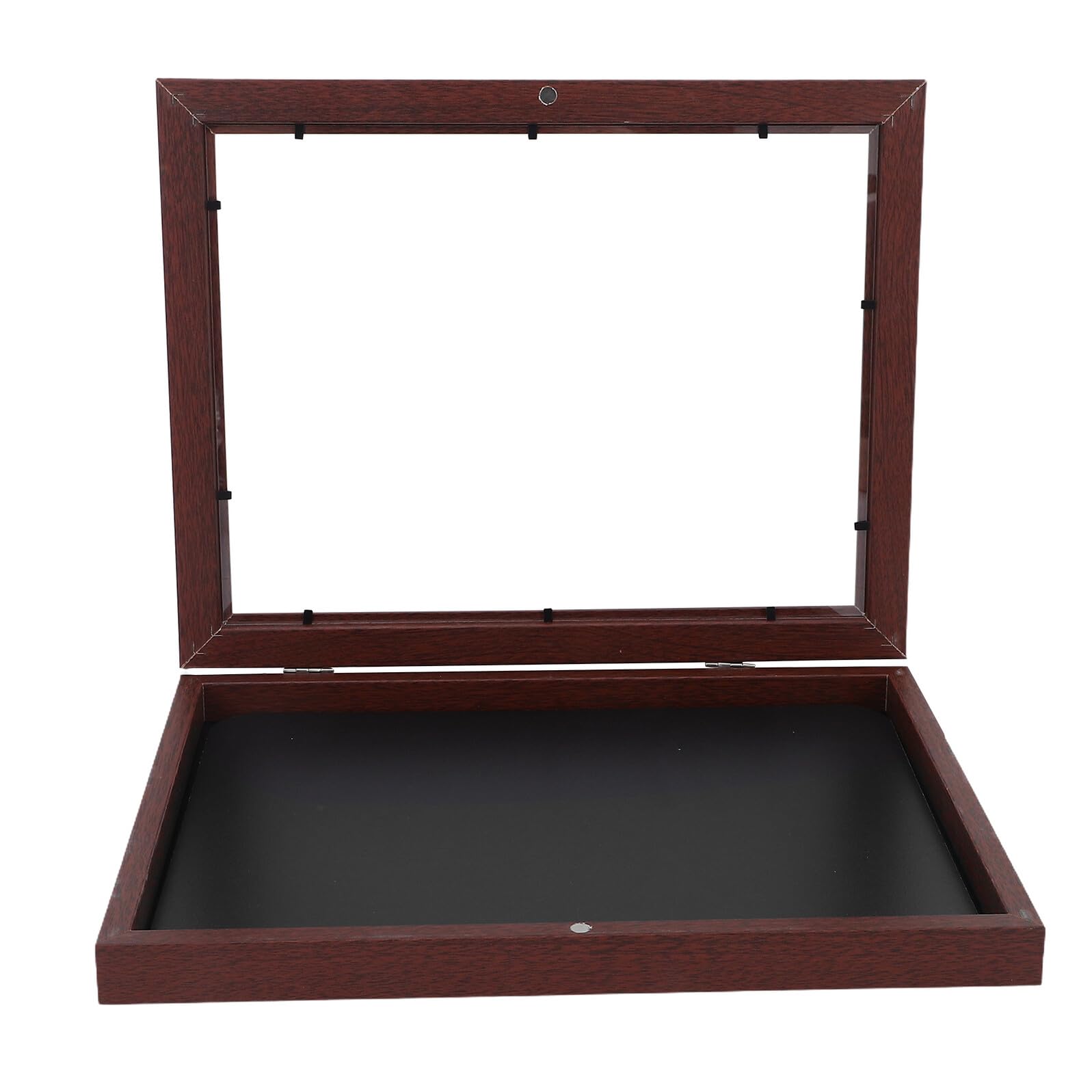 Uonlytech Marco de Fútbol Rectangular de Madera para Exhibición de Camisetas Deportivas Preservación a Largo Plazo Adecuado para Mostrar Uniformes en Pared