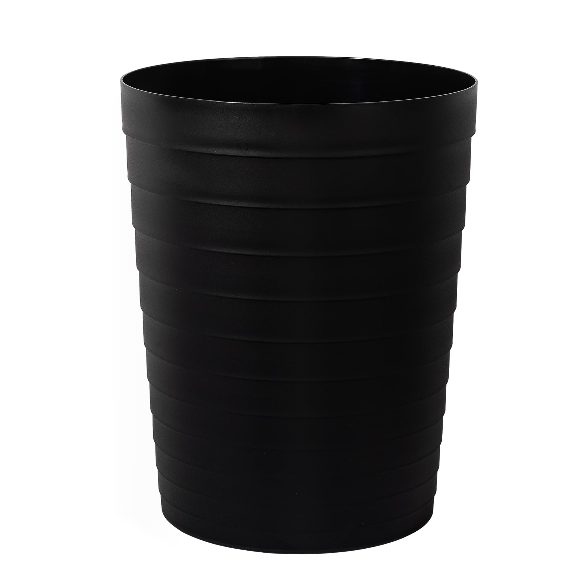 UUJOLY Small Bathroom Trash Can Wastebasket Plastic Garbage Bin Container Basket for Bathrooms Laundry Room Kitchens Offices Kids