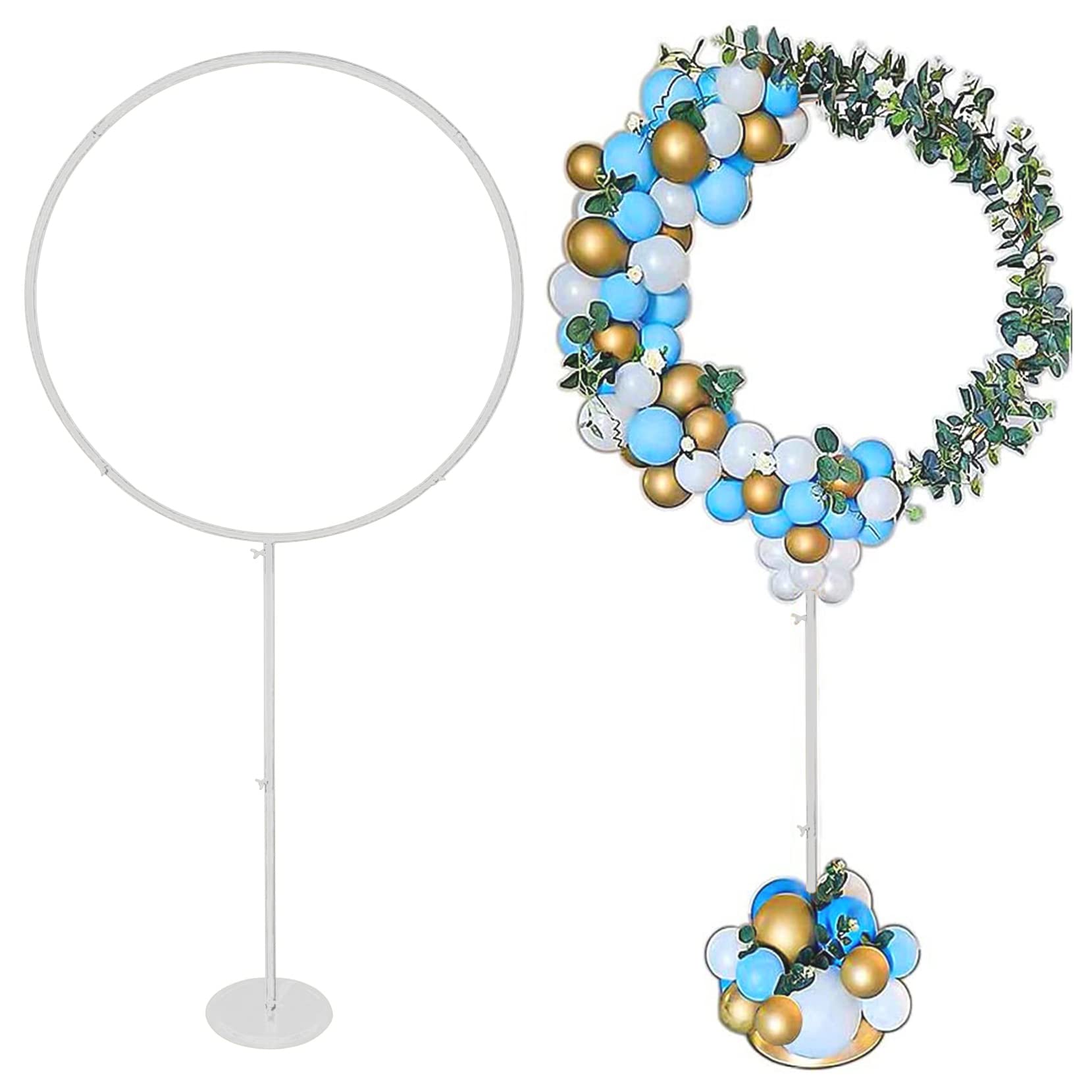 1 Set K supporto per arco per palloncini in plastica K per arco grande Cornice Decorazioni per festival Matrimonio Baby Shower Fornure per decorazioni per feste di compleanno  15