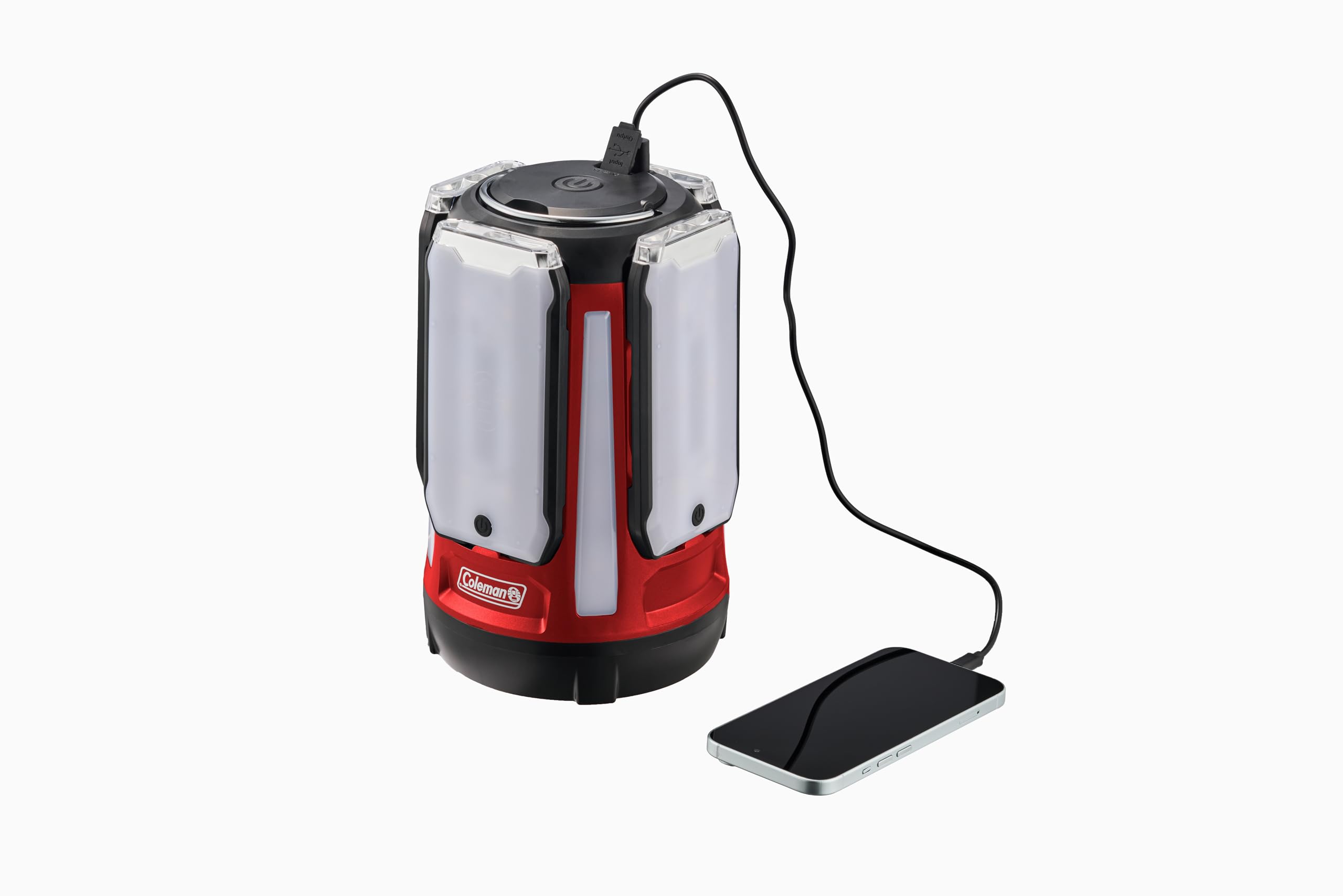 Coleman QUAD™ MULTI-PANEL LANTERN Coleman Quad Multi Panel Lantern Plus (Red) : Amazon.com.au