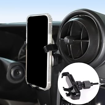 Lcojicep Car Phone Holder Compatible with Hummer H2 2003-2007 Car Phone Mount Accessories, for All Mobile Phones Style B
