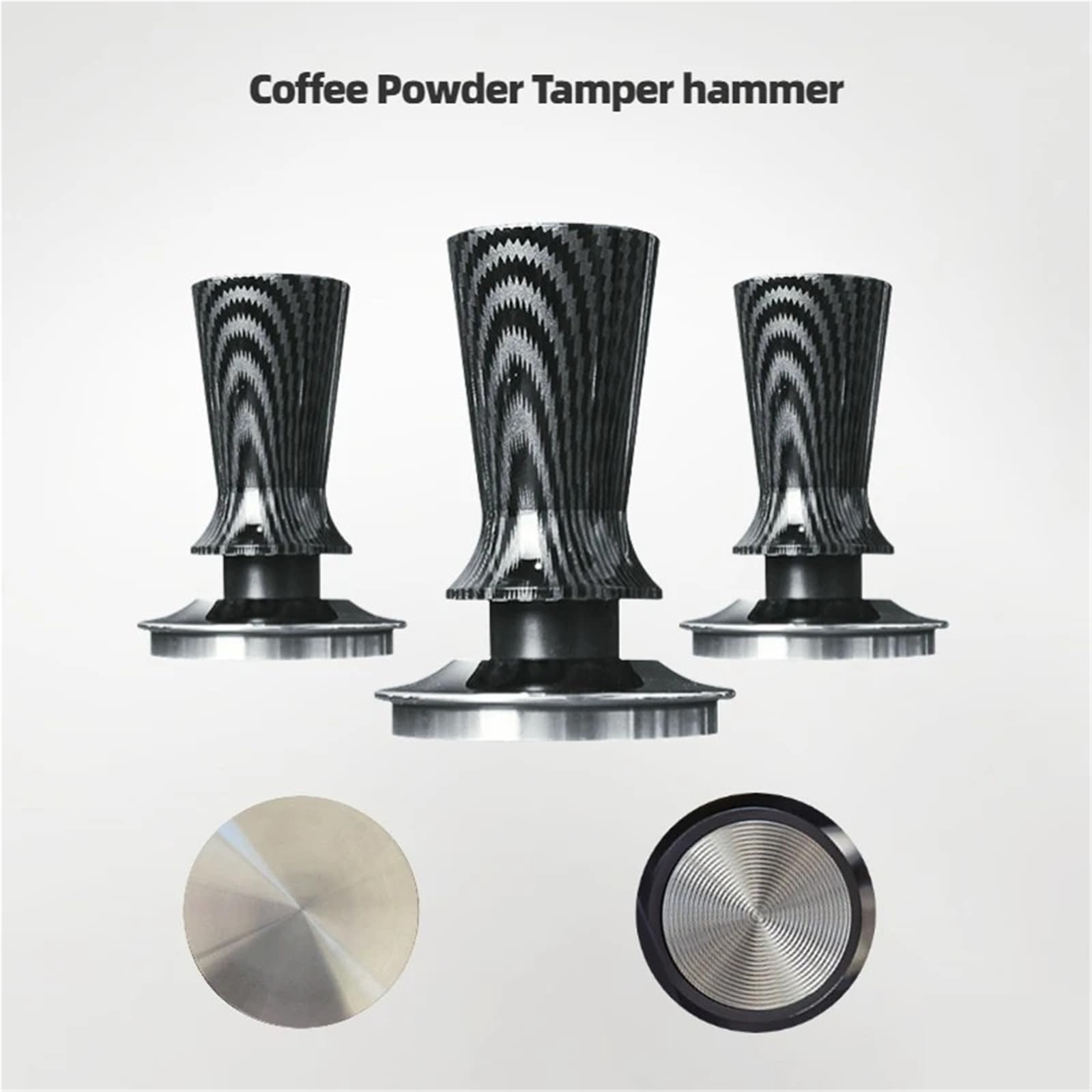 Compatible con BEARR Espresso Coffee Tamper Profundidad ajustable calibrada(53MM Flat)