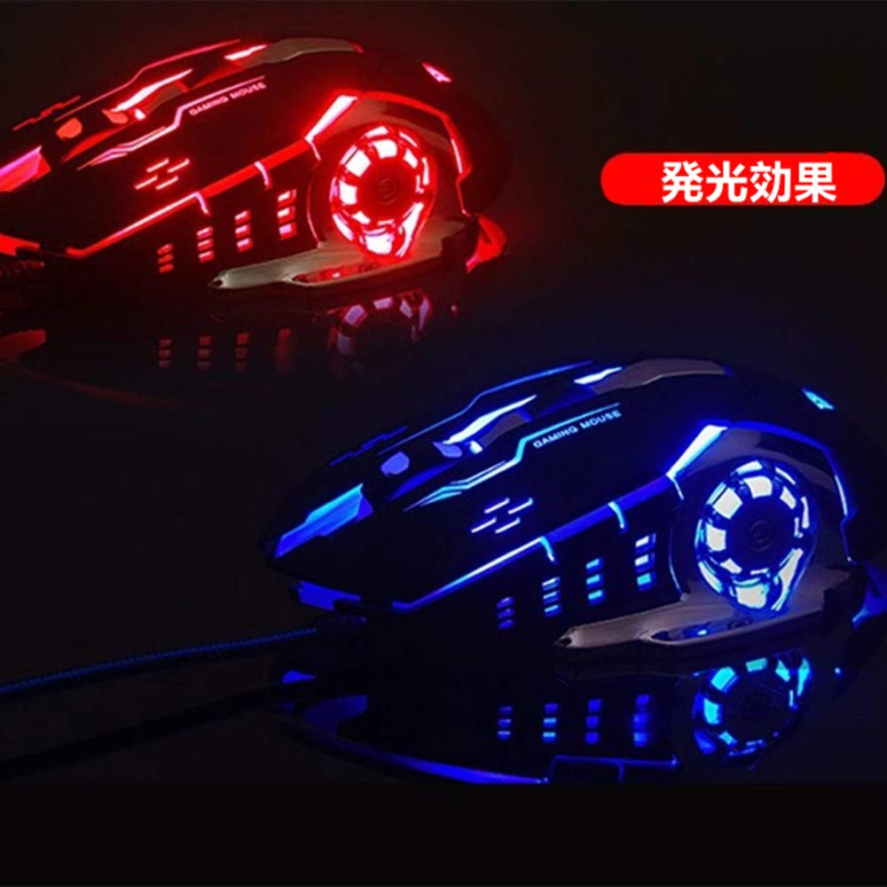 Amazon | Sennei ゲーミングマウス プログラミング可能 光学式 USB有線