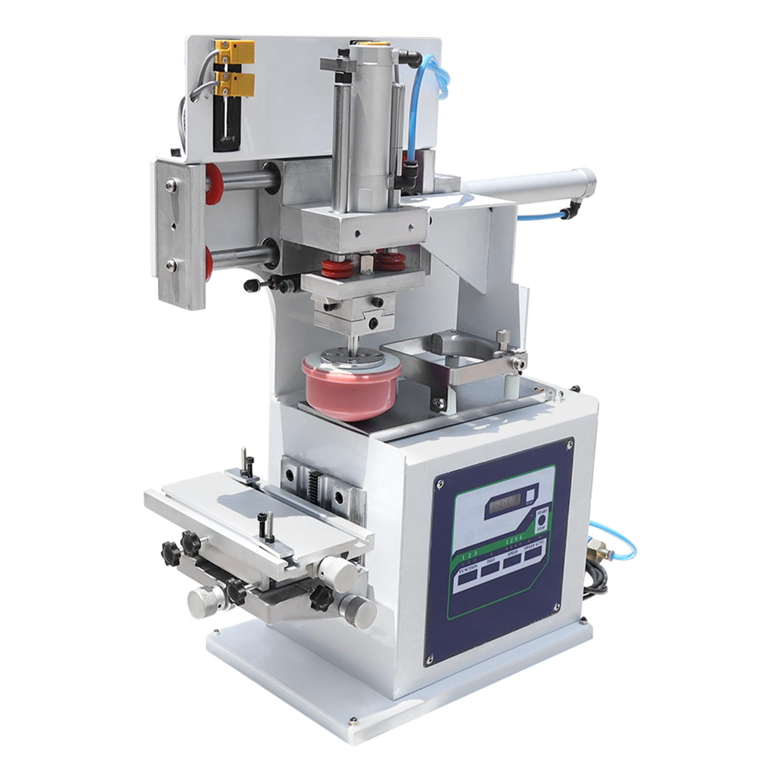 Machine De Tampographie Manuelle - Diamètre De Pad 35mm - Zone D'impression 80x120mm - Garantie 3 Ans - Marque CNCEST - Neuf 2024