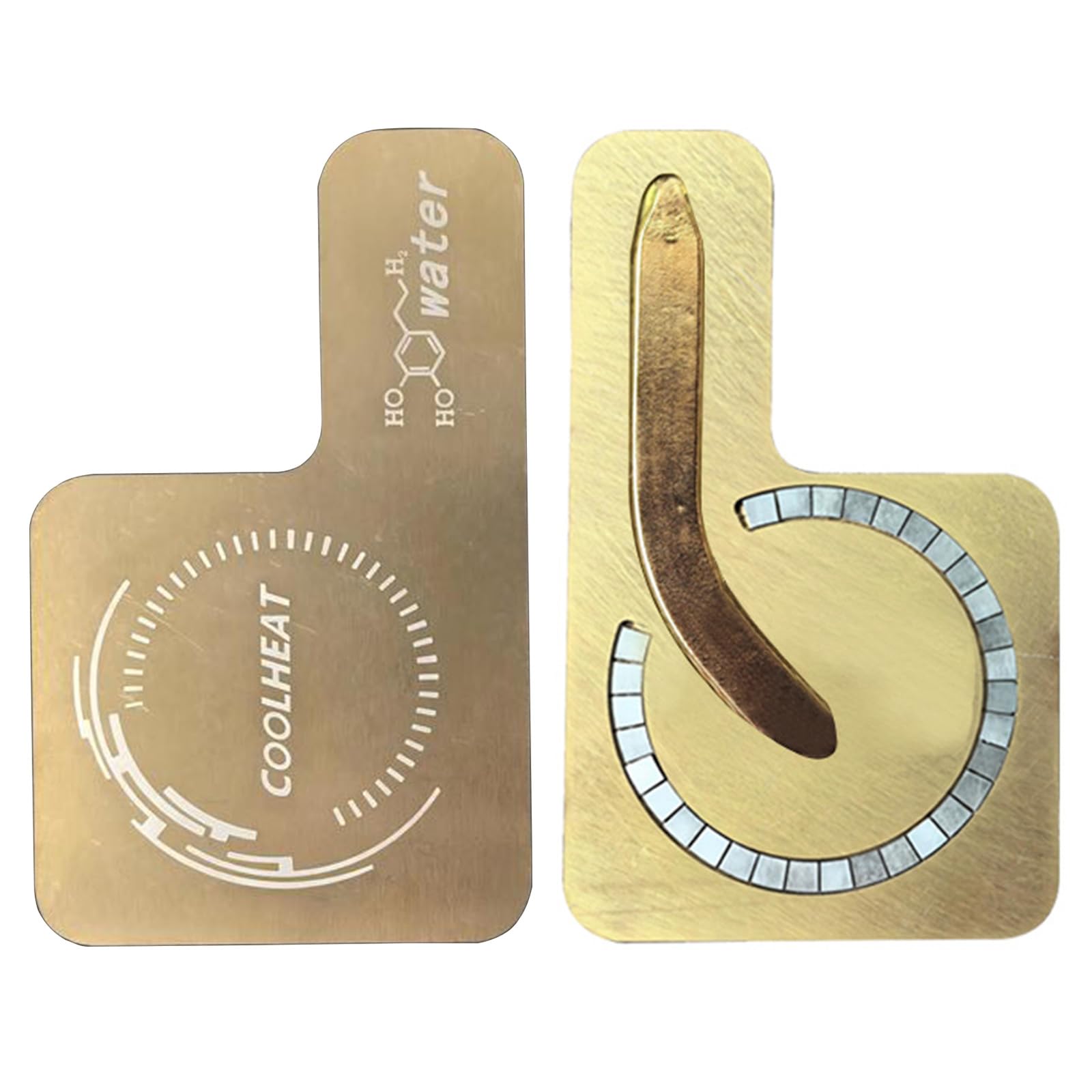 Maxtonser Advanced Heat Dissipation Plate with Builts in Copper Heat Pipe Plate for Phone and Computer Cooling Efficiency