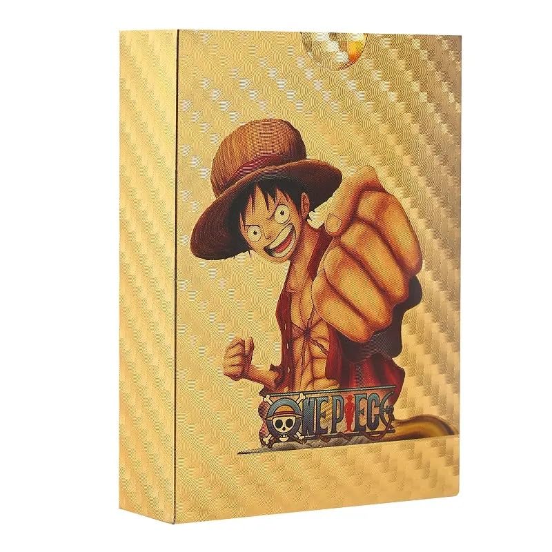 Image of VARIYA ENTERPRISE New Playing Cards | 55 Pcs One Piece Foil Card | Assorted Cards TCG Deck Box | V Series Cards Vmax GX Rare Golden Cards and Common-Rare Mystery Card | Best Gift for Kids