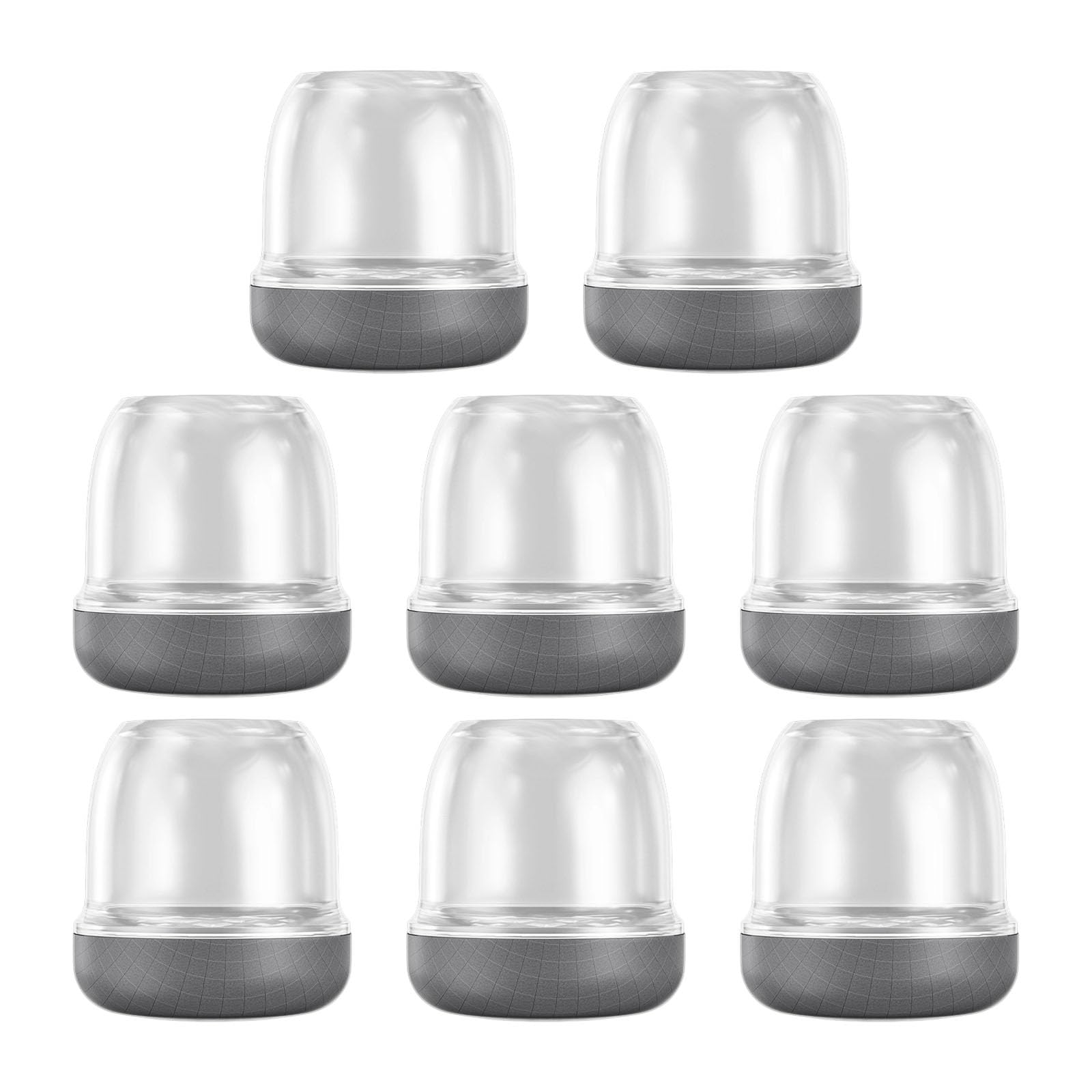ZEPFJHE Of 8 Quiet Chair Leg Covers Nonslip Rubber Protectors for Home Noise Reducing Chair Advice