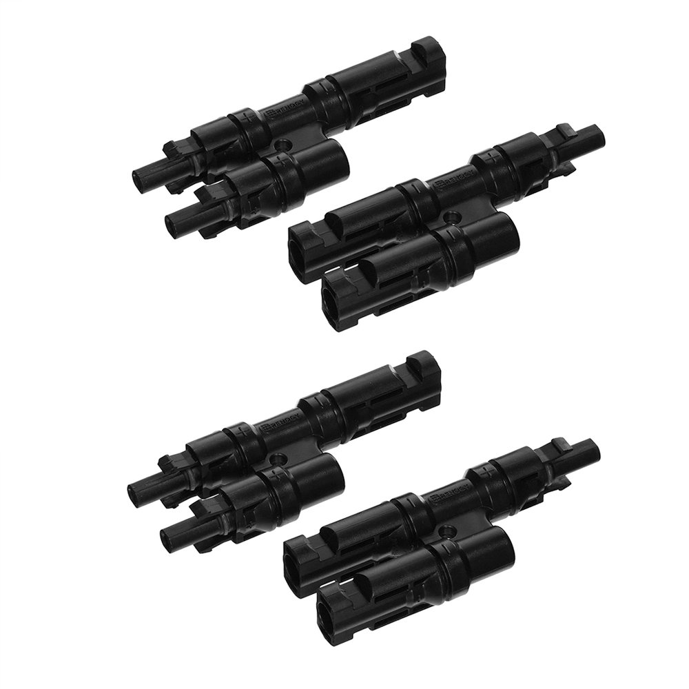 Renogy CNCT-MC4Y Branch Connectors Solar MC4 Connectors Y Connector in Pair MMF+FFM — view 5
