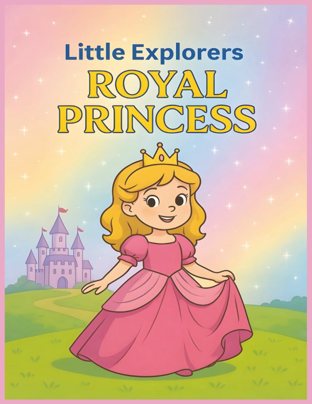 Little Explorers: Royal Princess: A Princess Coloring Book for Kids with Castles, Gowns, Royal Scenes, and Magical Adventures (Little Explorers Coloring Books)