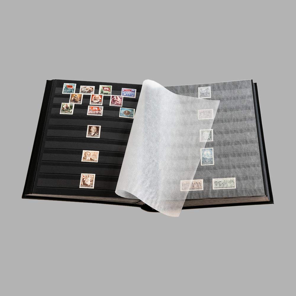 SAFE Insteekboek met 8 zwarte pagina’s en 16 bladzijden, ca. A5 formaat