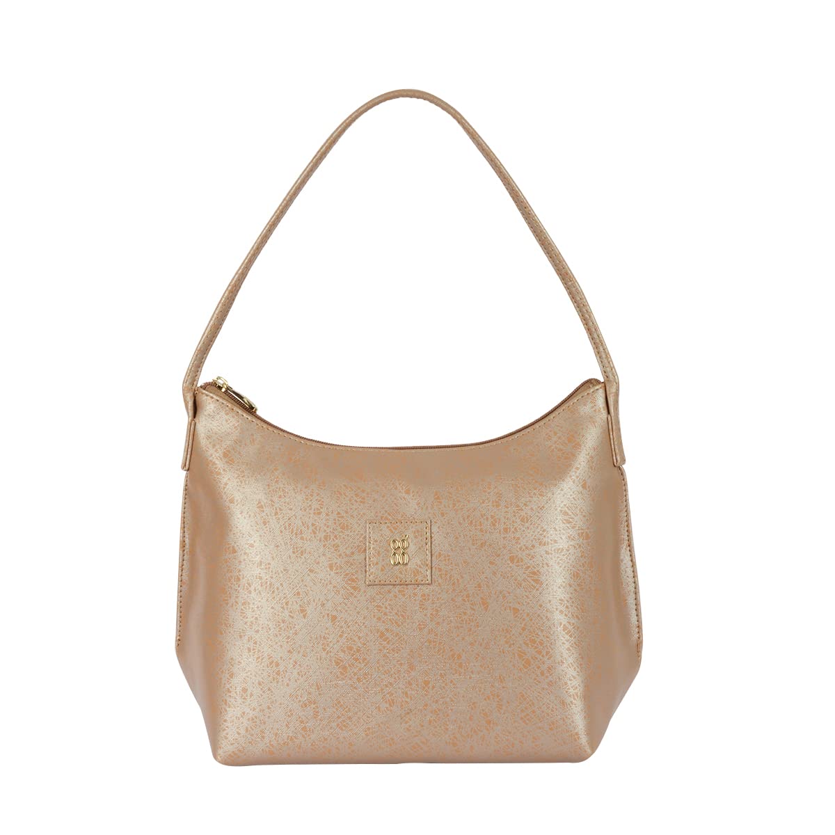 Baggit Women Gold Hobo Handbag Medium Size | Ladies Stylish Casual Purse Bag (B0BNTQ815M) Amazon Price History, Amazon Price Tracker