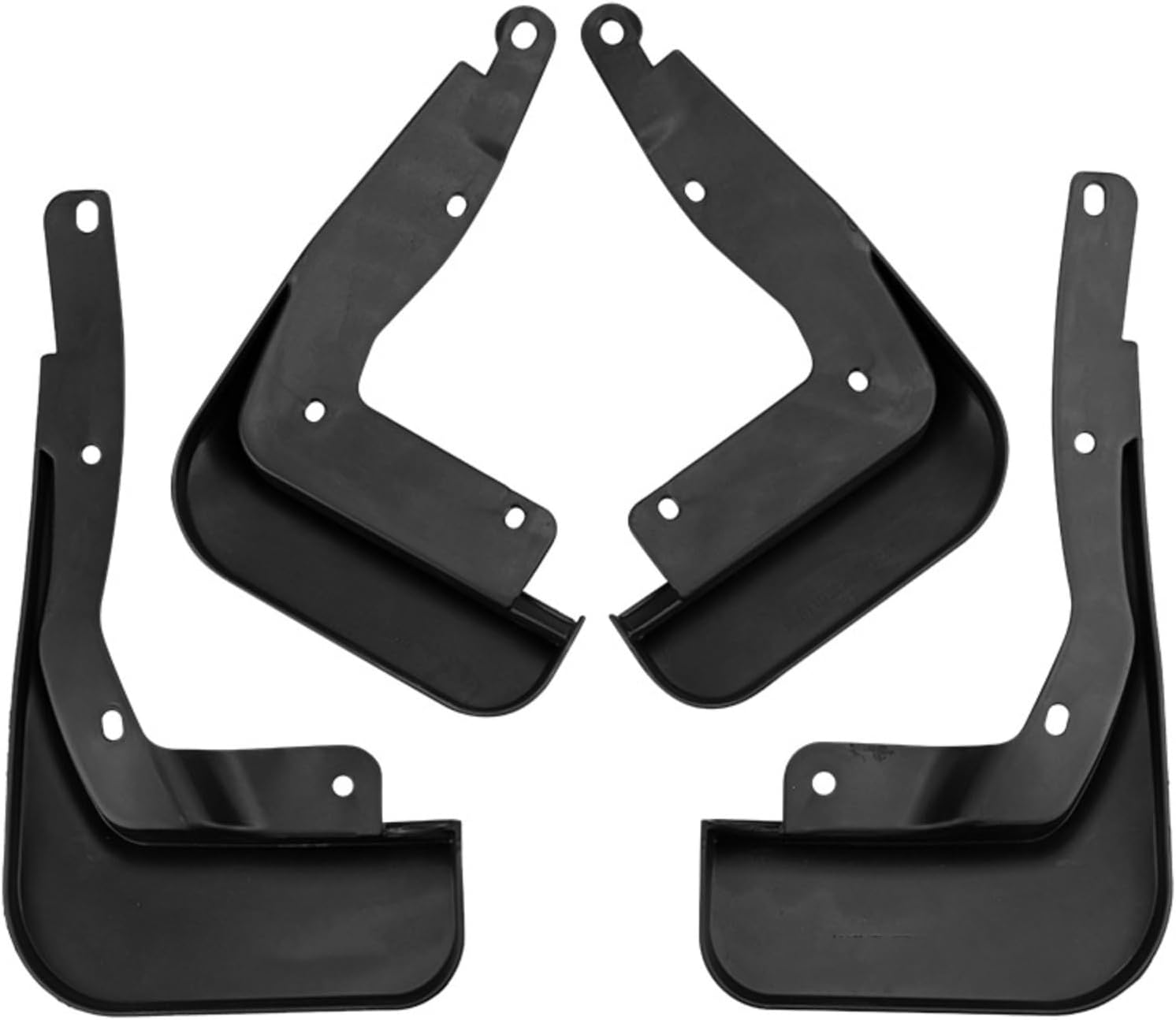 Mud Flaps for Honda Crider 2022-2023, No Drill Splash Guards Fenders 4PCS Front Rear Set All-Weather Protection