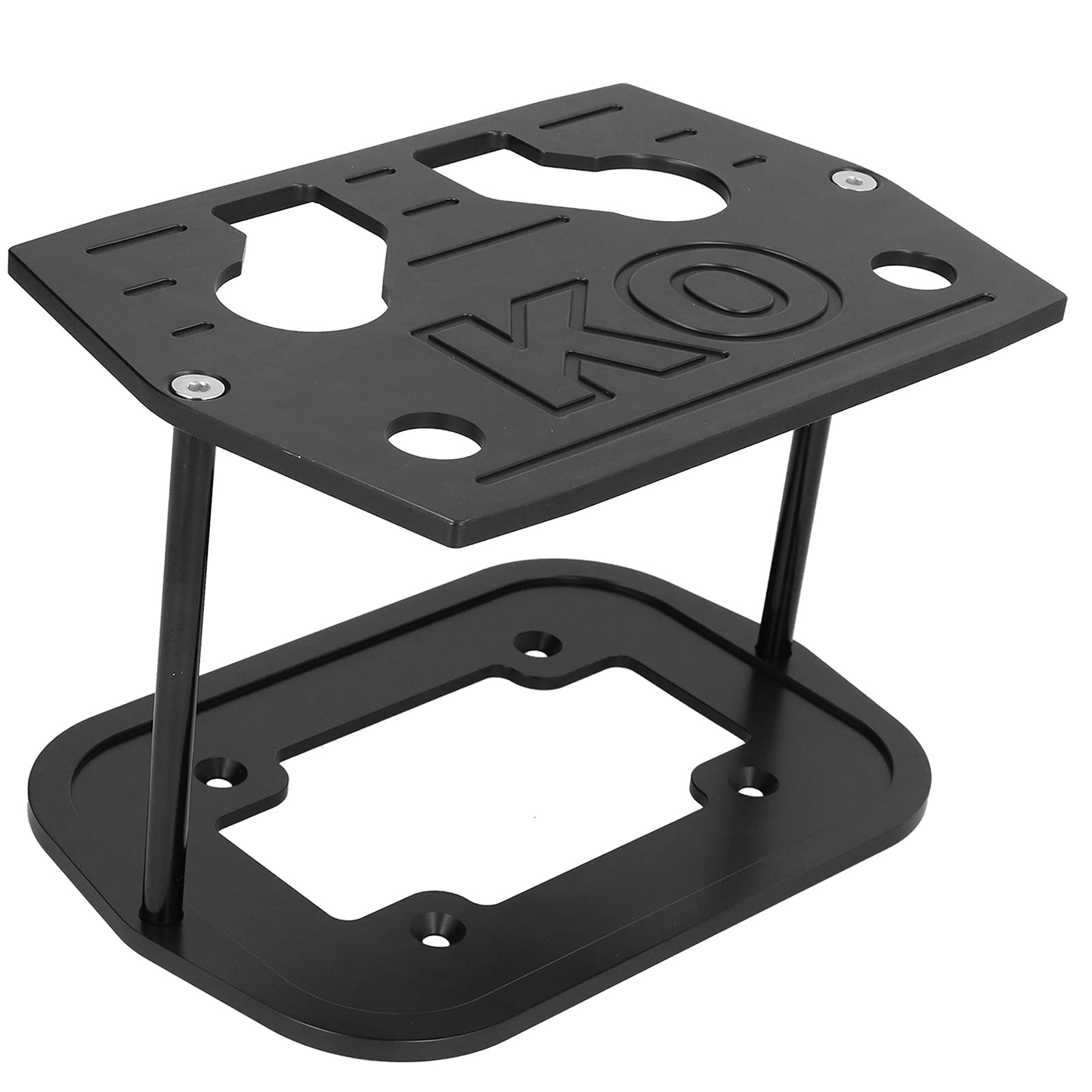 Batteriehalter Optima 34/78 Batteriehalterung Passend für PKW-LKW-Boote ATV(A (Schwarz）