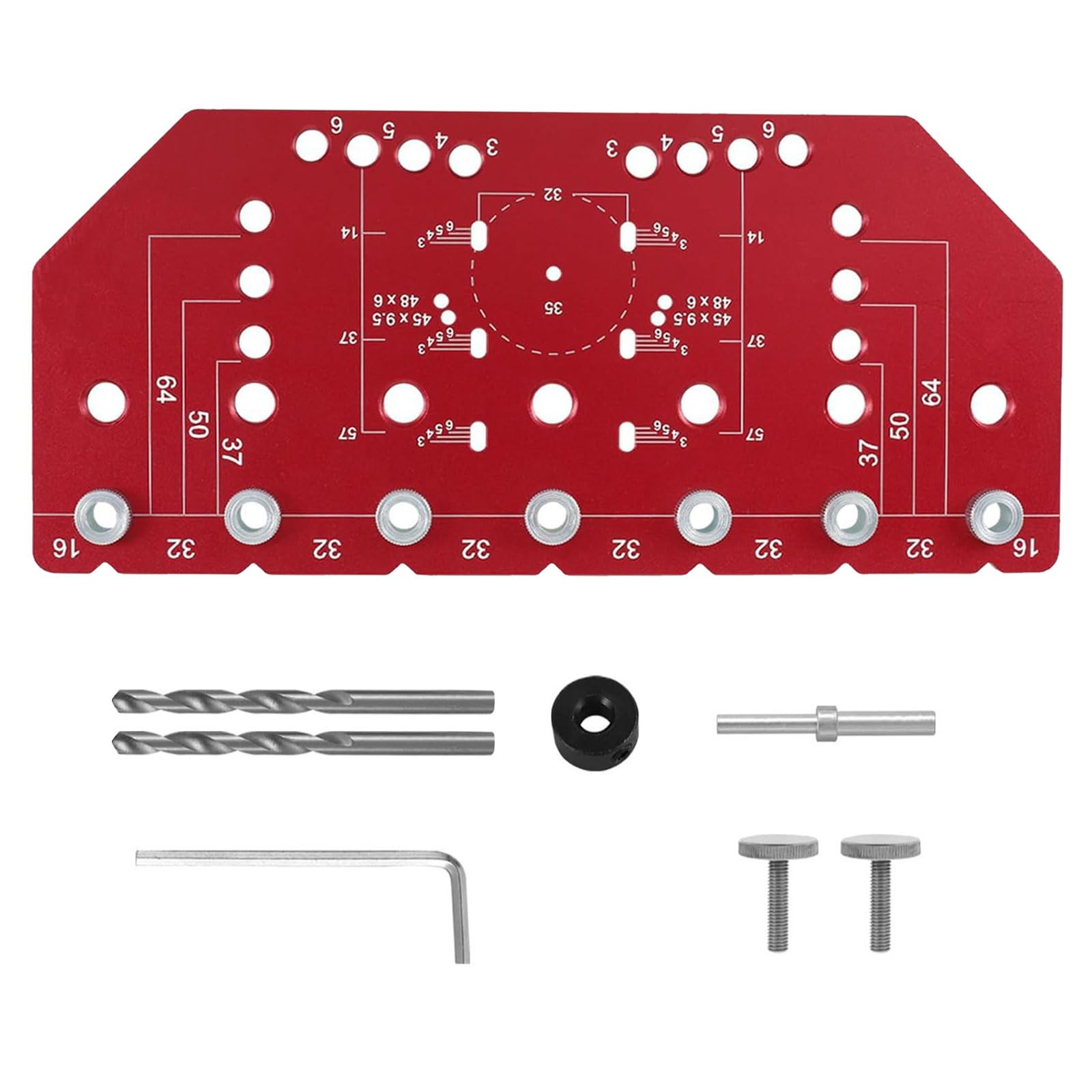 Tsophreniq Woodworking Hinge Slotting Locator With Fixtures Guide Plate Slotting Opener Jigs Slot Machines Installation Guide Hinge Jigs Cabinet Door