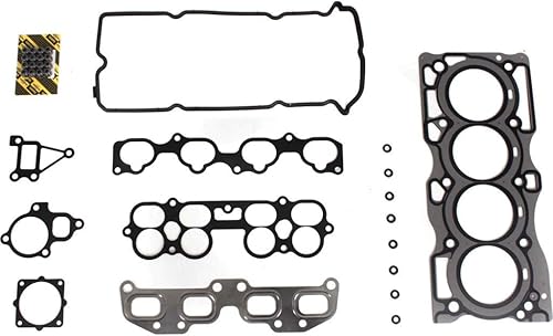 para Nissan X-Trail Juego de juntas de cabeza 2005 2006 Gas FI DOHC Acero multicapa QR25DE
