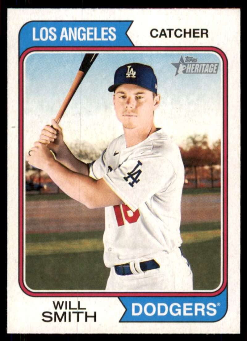 Amazon.com: 2023 Topps Heritage Baseball #267 Will Smith Los