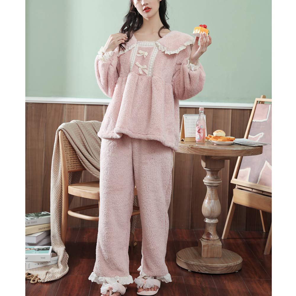 Fluwelen kerstpyjama - 2-delig - BIEGE - Kiabi - 21.00