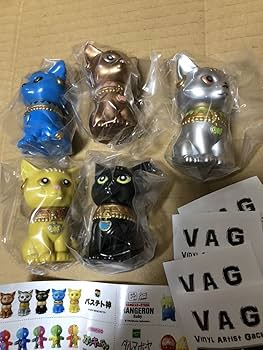 Amazon.co.jp: VAG ガチャ Part7 バステト神 全5種 メディコム