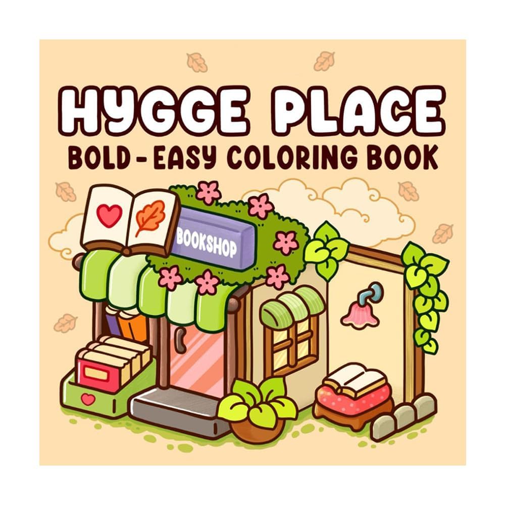 Cute Coloring Book - Creative Pages for Adults & Teens | Featuring Adorable Goods Cozy Spaces Coloring for Relaxation