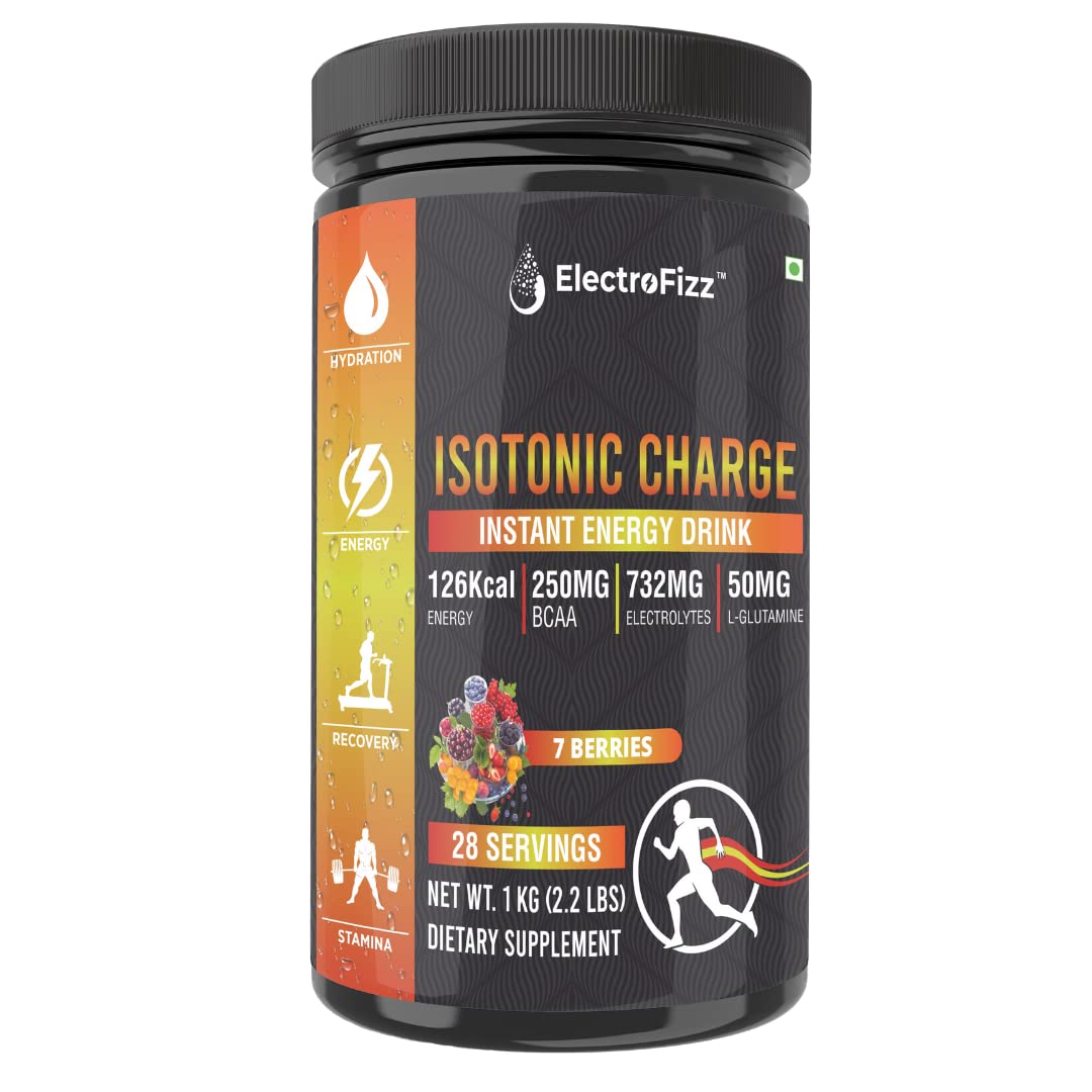 Isotonic Energy Drink Powder for Endurance Sports & Fitness Activities, 1 Kg Jar (7 Berries) — Amazon image 11