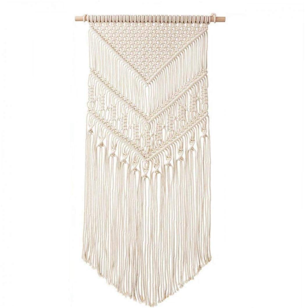 Macramé pared bohemio y geométrico para decoración del dormitorio y pisos modernos