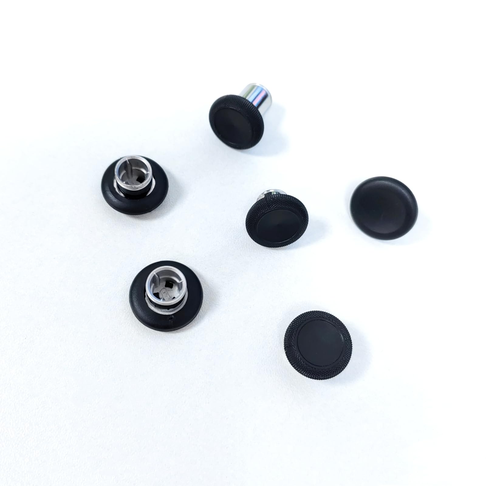 Levette in Metallo per Xbox Elite Series 2 Controller, 13 in 1 Accessori Sostituzione di 6 Joystick 4 Pagaie Posteriori 2 D-Pads con 1 Strumento di Regolazione, Nero