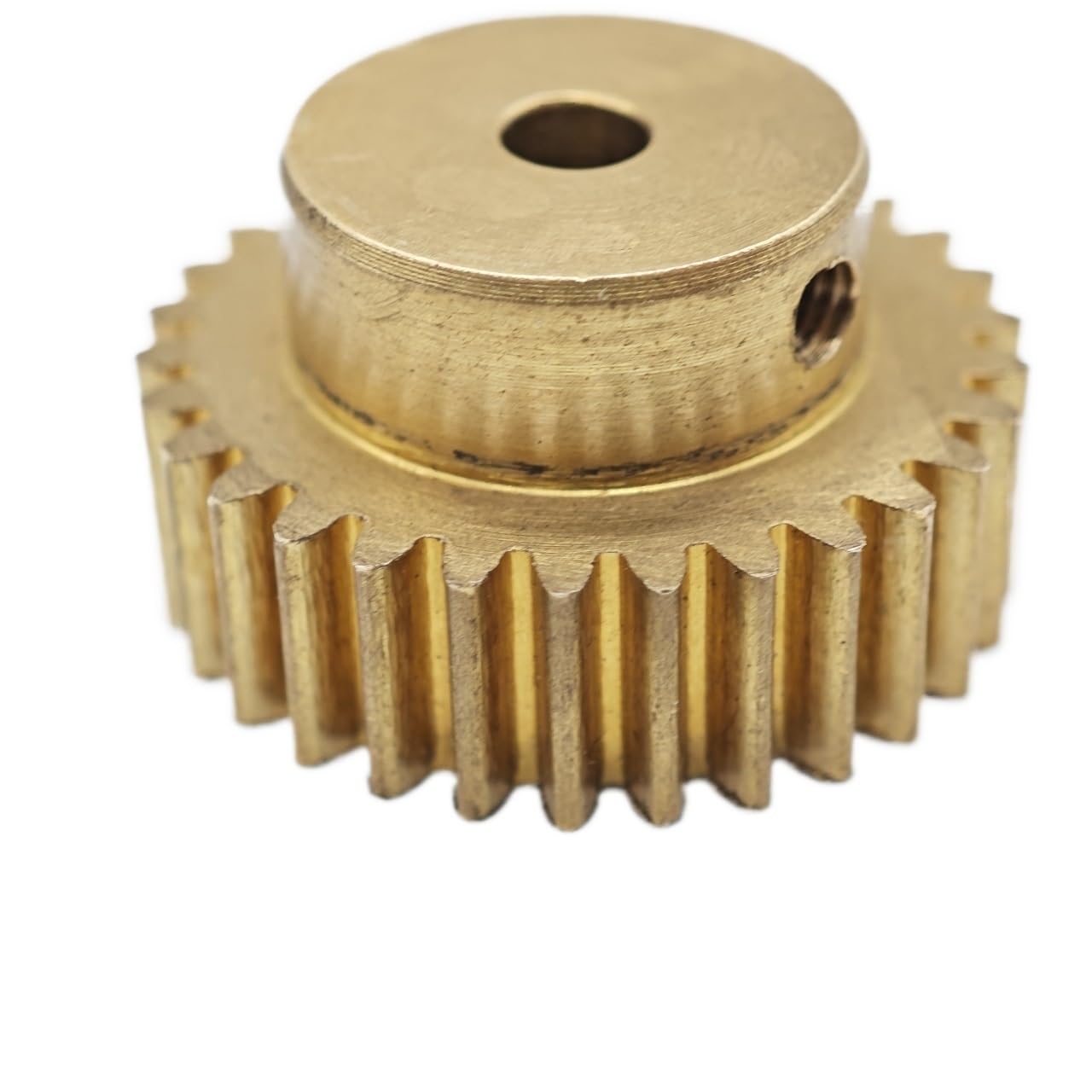 Gear, Brass Spur Gear 0.5 Module 41 Teeth 21.5mm Diameter Multiple Bore Sizes(4mm bore)