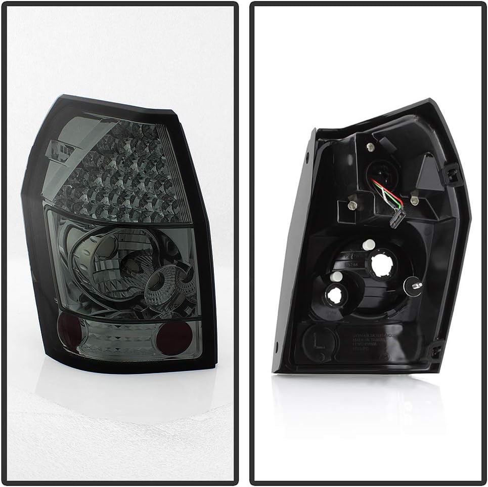 ACANII - For 2005-2008 Dodge Magnum Smoked LED Tail Lights Brake Lamps 05-08 Driver & Passenger Side