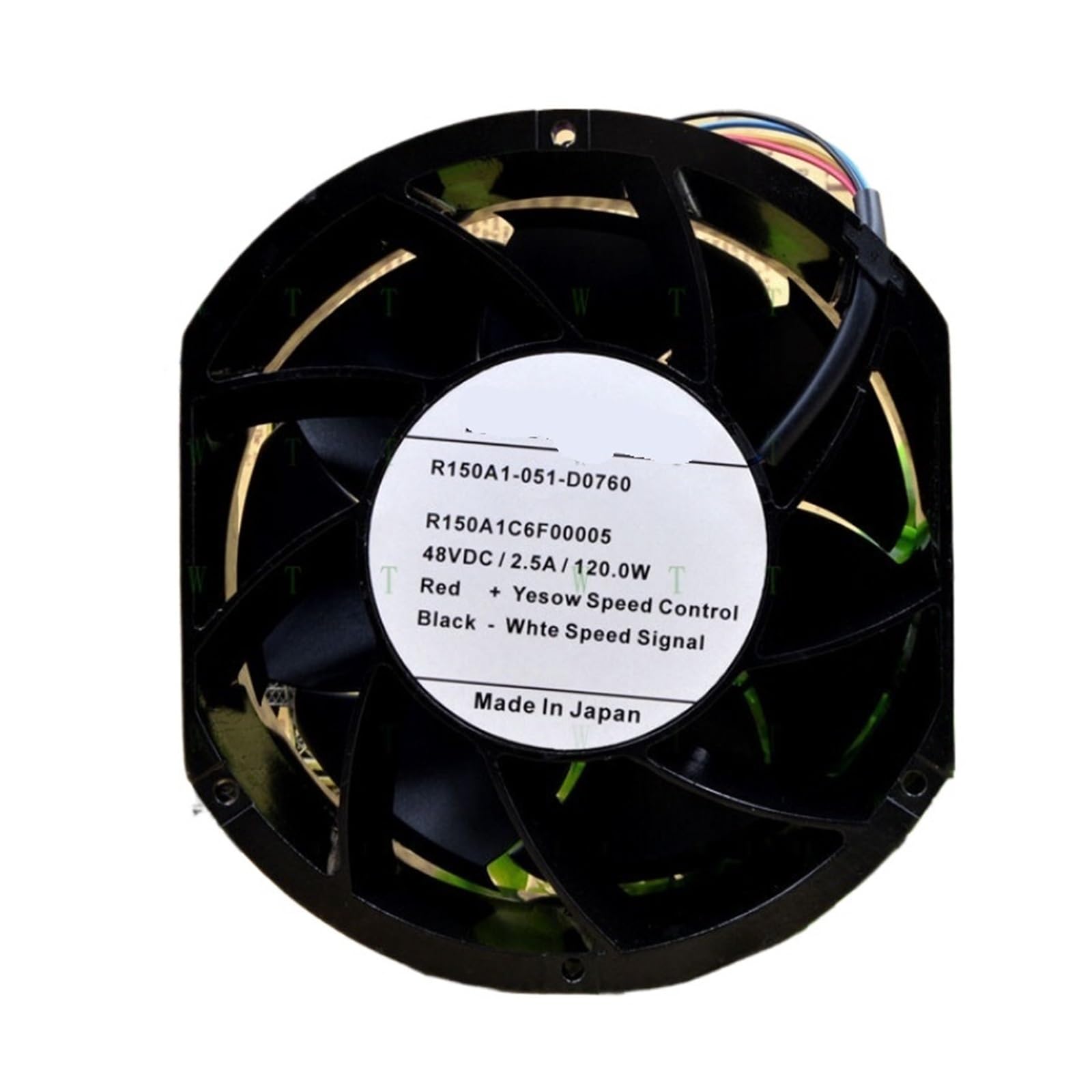 YMUGUEGH R150A1-051-D0760 17251 48V 2.5A 120.0W cooling fan