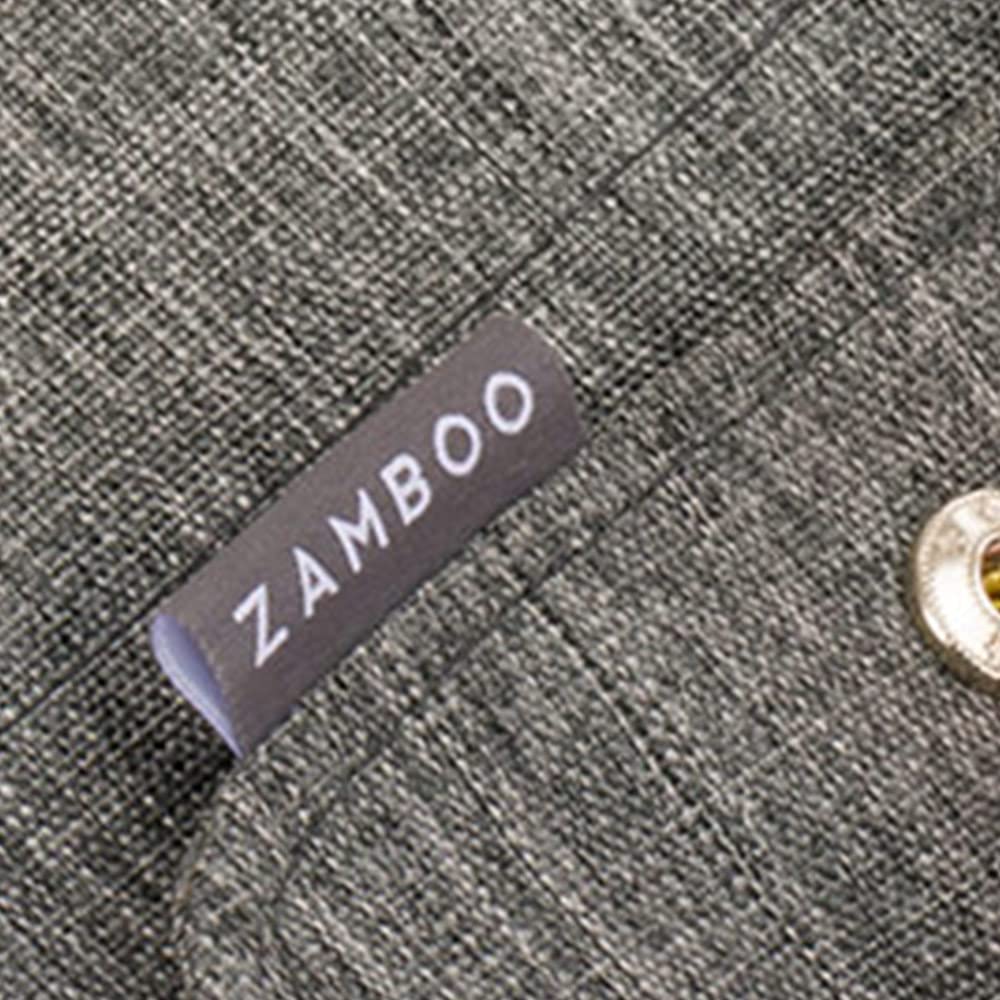 Zamboo Sacco a Pelo Invernale in Pelliccia D'agnello 2in1 - Coprigambe Passeggino Universale e Copriseduta Passeggino e Carrozzina per Bambini - Grigio