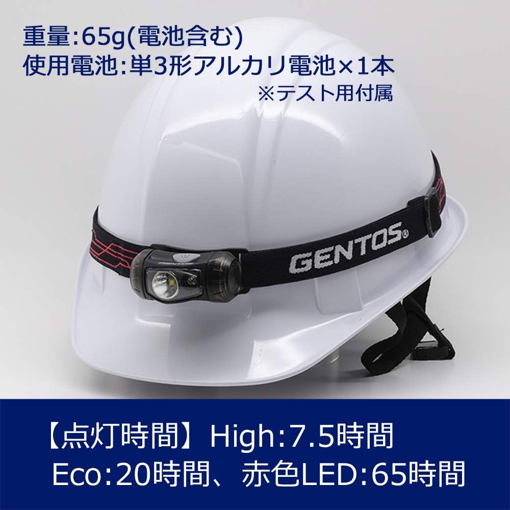 未使用品 GENTOS LED ヘッドライト Amazon.co.jp: GENTOS(ジェントス) LED ヘッドライト 小型 軽量