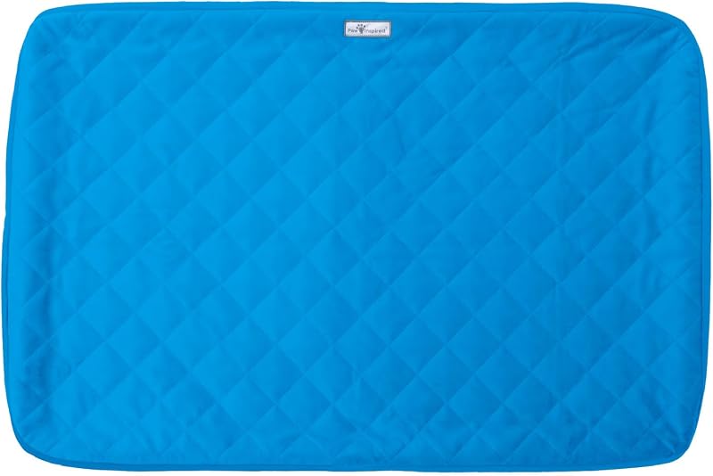 Forro de Fleece Acolchoado para Bandeja Inferior de Gaiola Critter Nation Paw Inspired, Azul
