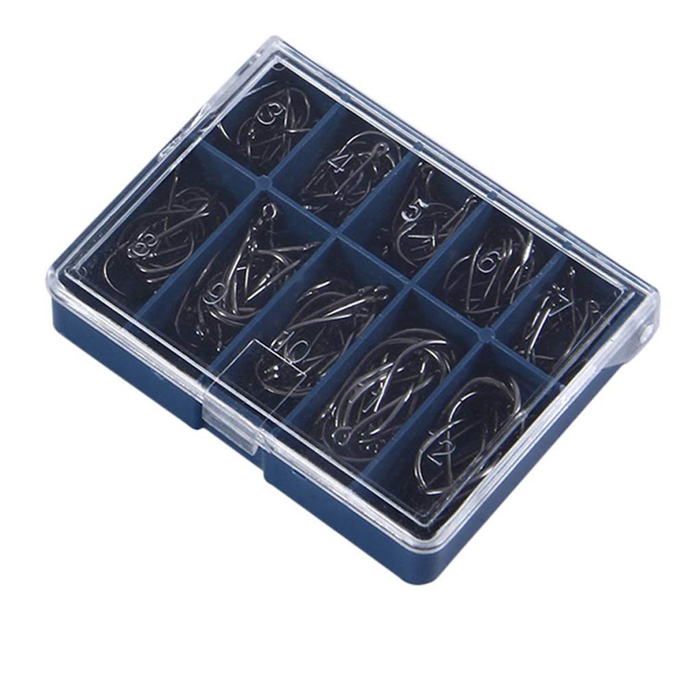 Hyaena 100 pz/lotto 1/0-12/0 10827 In Acciaio Inox Spinato