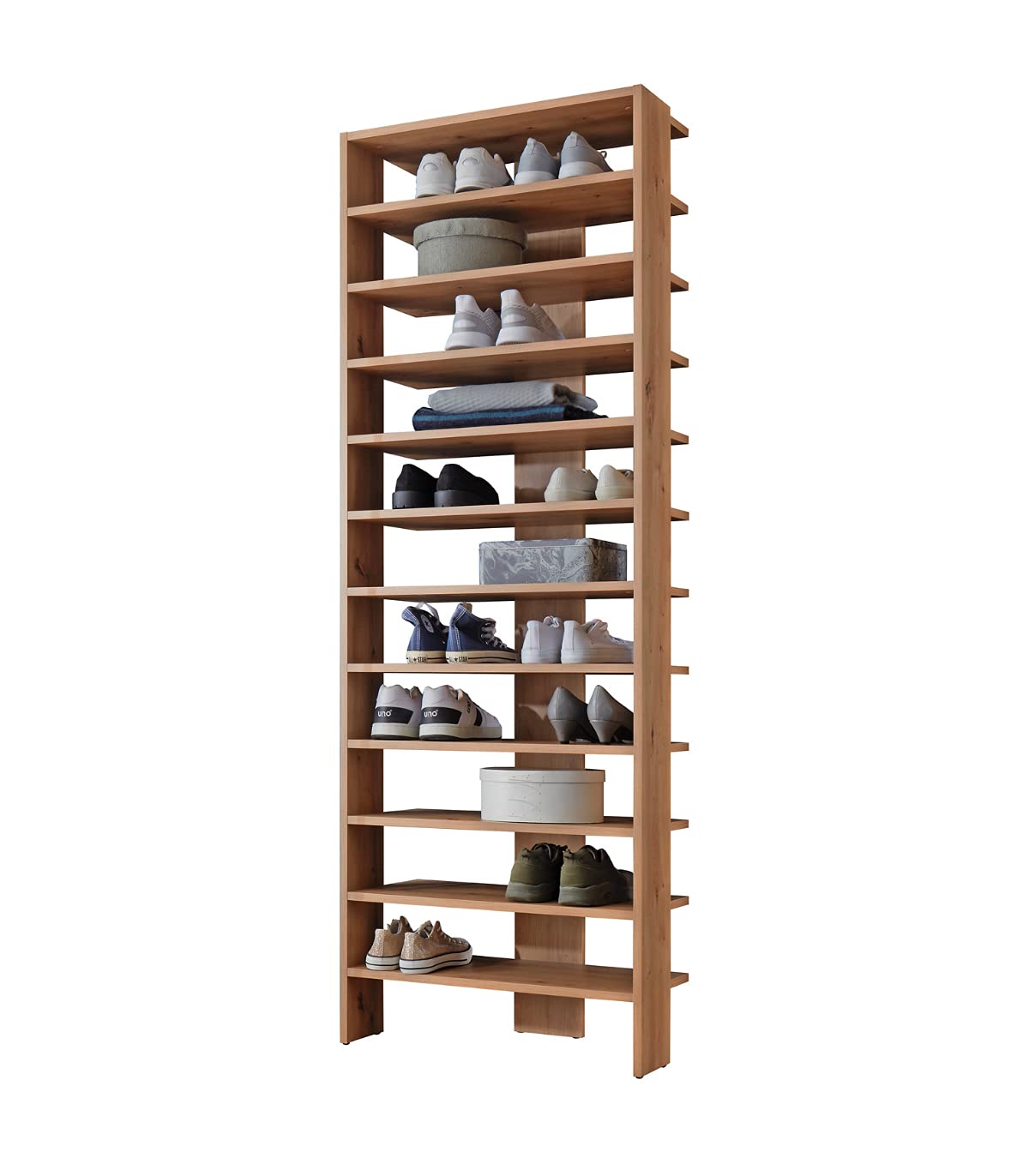 Casâme Copy of Etagere Murale 5 Planches Bois Naturel