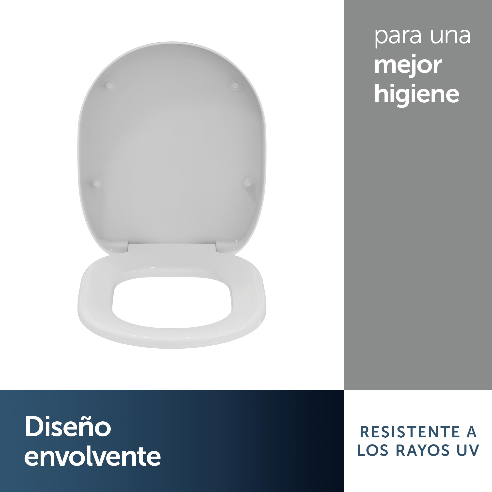 Ideal Standard Tempo Arc - Asiento de inodoro, color blanco
