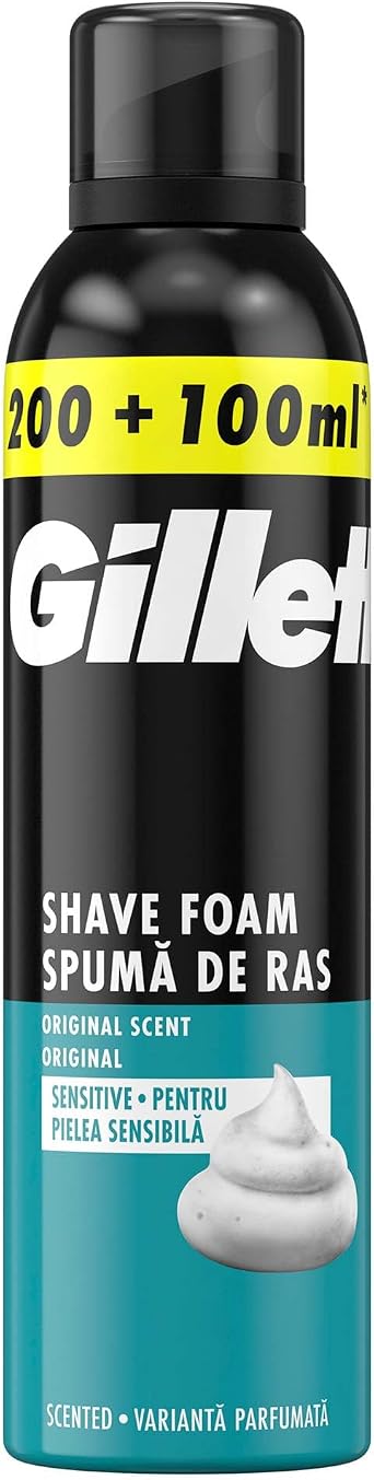 Gillette Sensitive 300 ml Tıraş Köpüğü
