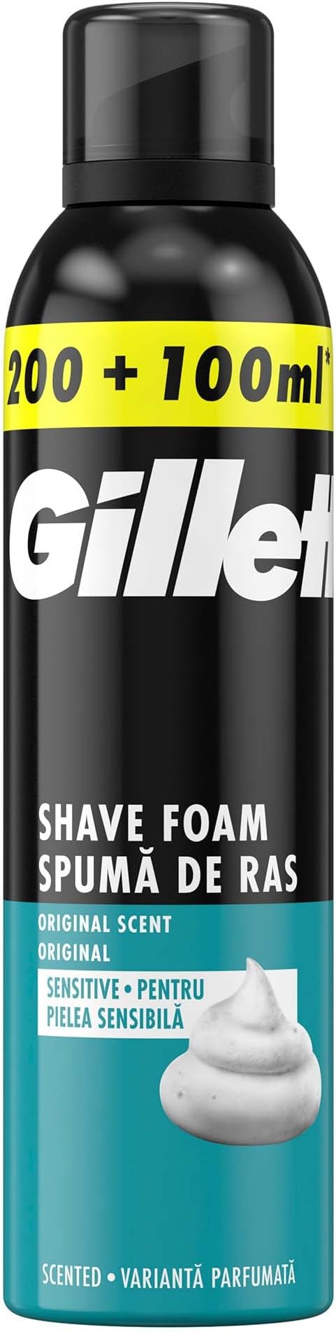 Gillette Sensitive 300 ml Tıraş Köpüğü
