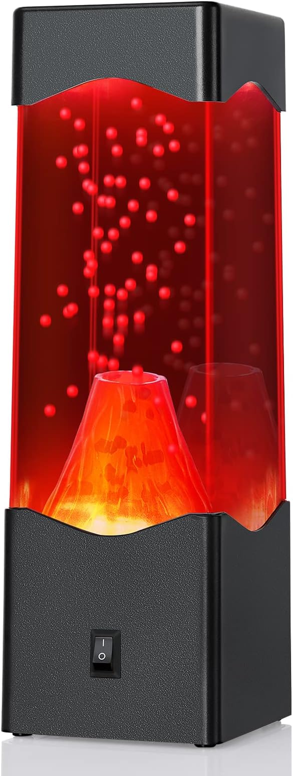 Night Light for Kids,USB Powered Volcano Lamps,Relaxing Nightlight for Kids & Adults,Room Office Desktop Volcano Decoration Mood Night Light, Novelty Gifts for Adults Boys Girls