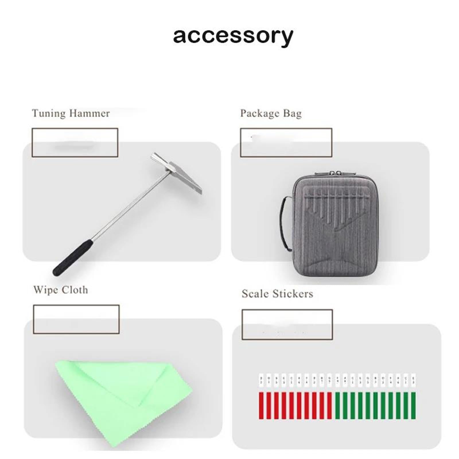 Kalimba For Beginners Electric Kalimba 17 21 Key Thumb Piano Built In Pickup EQ Kalimba Full Veneer Solid Wood Keyboard Instrument(21 key)