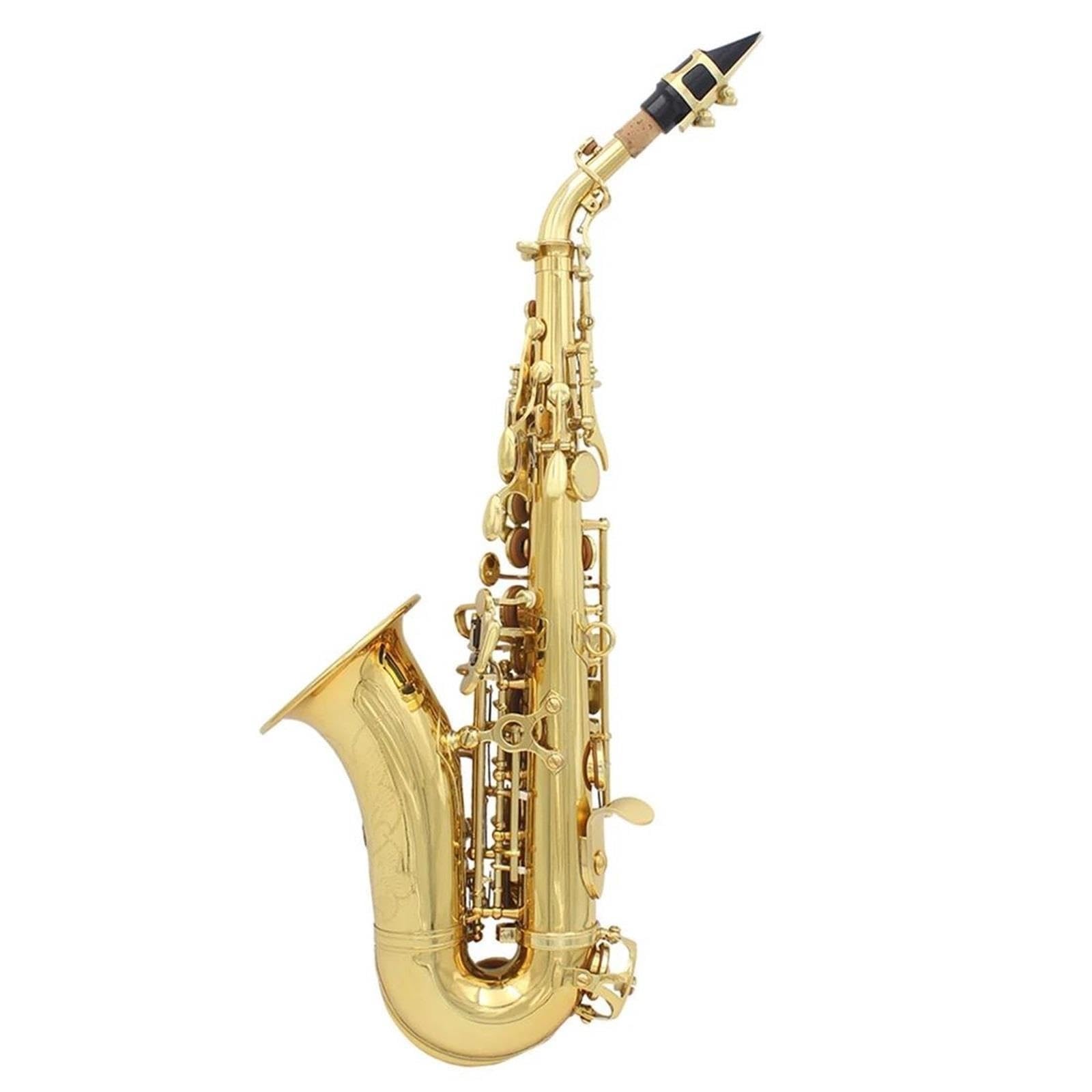 Saxophone Saxophone B Plat Laiton Avec Manche Etui